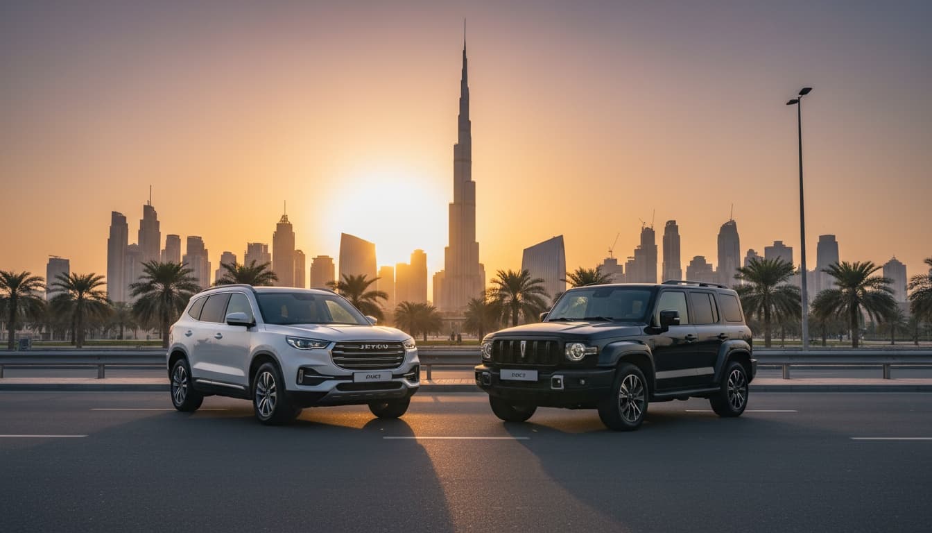 Jetour T2 vs Tank 300 Insurance Cost UAE 2026 Guide