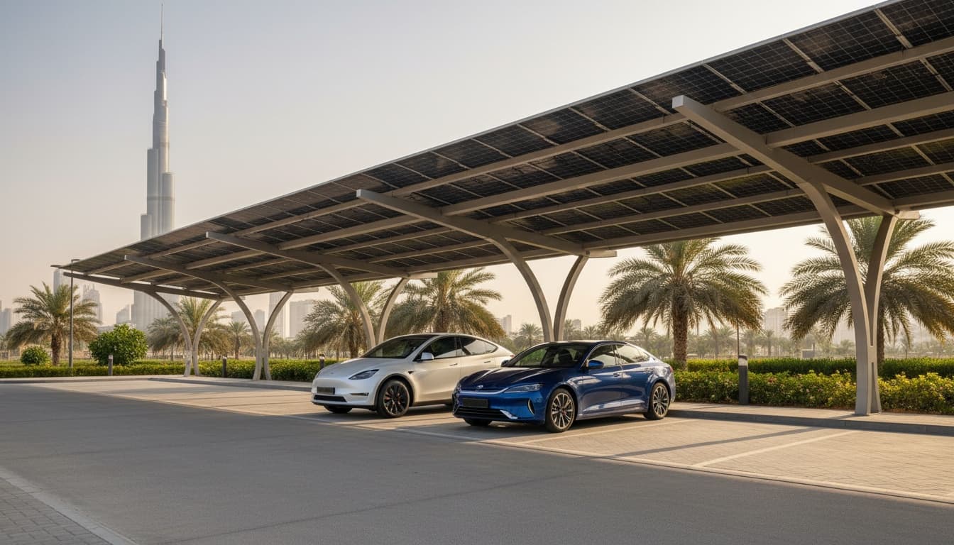 Tesla and BYD Glass Roof Cracks: 2026 UAE Insurance Limits