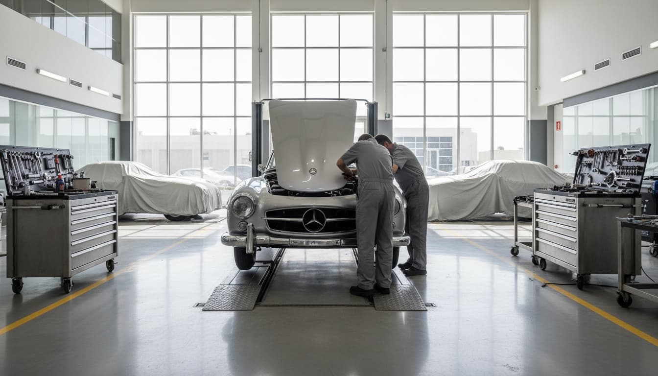 Classic Car Restoration Insurance UAE 2026: Non-Roadworthy Projects