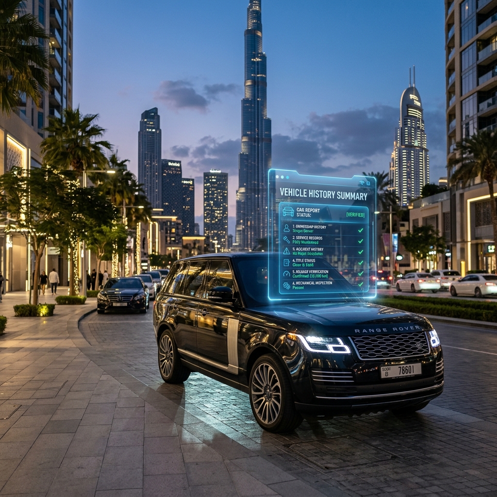 Premium UAE Car History Report